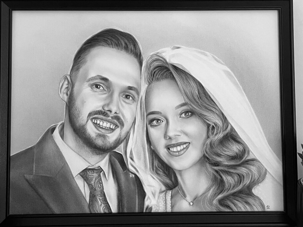 Portrait Commission - Wedding Portraits, Engagement Portrait, Happiness Portrait
