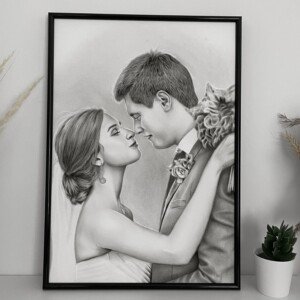 Portrait Commission - Elegant Wedding Portraits, Engagement Portraits