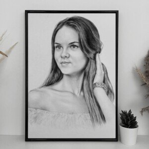 Portrait Commission - Captivating Lover Portraits, Engagement Portraits or Girlfriend Portraits